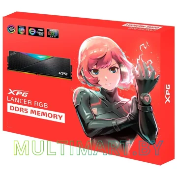 Оперативная память ADATA XPG Lancer RGB 2x32GB DDR5 PC5-51200 (AX5U6400C3232G-DCLARBK) картинка 2